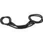 DARKNESS Bondageseil aus Baumwolle für Hände oder Knöchel, 2,5 cm – Bild 3 DARKNESS Bondageseil aus Baumwolle für Hände oder Knöchel, 2,5 cm – Bild 3