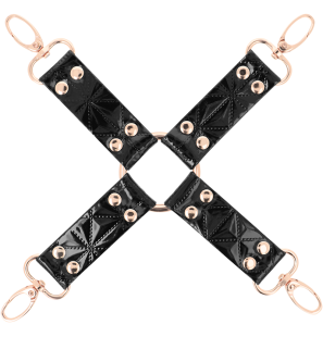 BEGME Black Edition vegan leather hog-tie cuffs – image 1