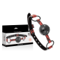BEGME red vegan leather mouth gag, 65 cm – image 2