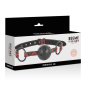 BEGME red vegan leather mouth gag, 65 cm – image 5