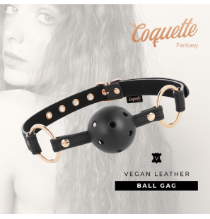 Coquette Chic Desire vegan leather mouth gag, 66 cm – image 2