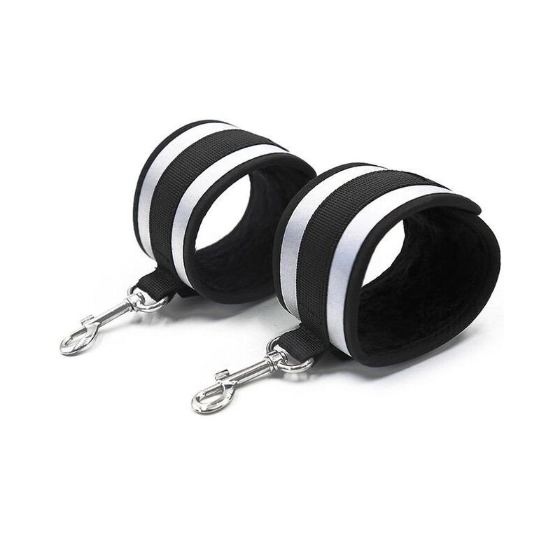 OHMAMA FETISH Grey Wrist Cuffs for Adults – image 1