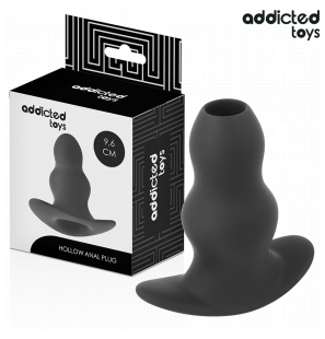 Addicted Toys hohler Analplug aus Silikon, Größe M