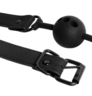Breathable silicone ball gag, 4,1 cm – image 6