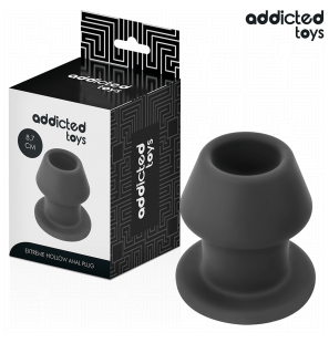 Addicted Toys Extreme hohler Analplug aus Silikon, Größe M