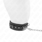 PVC Leather Collar 105 cm with Rhinestone Rivet – image 4 PVC Leather Collar 105 cm with Rhinestone Rivet – image 4