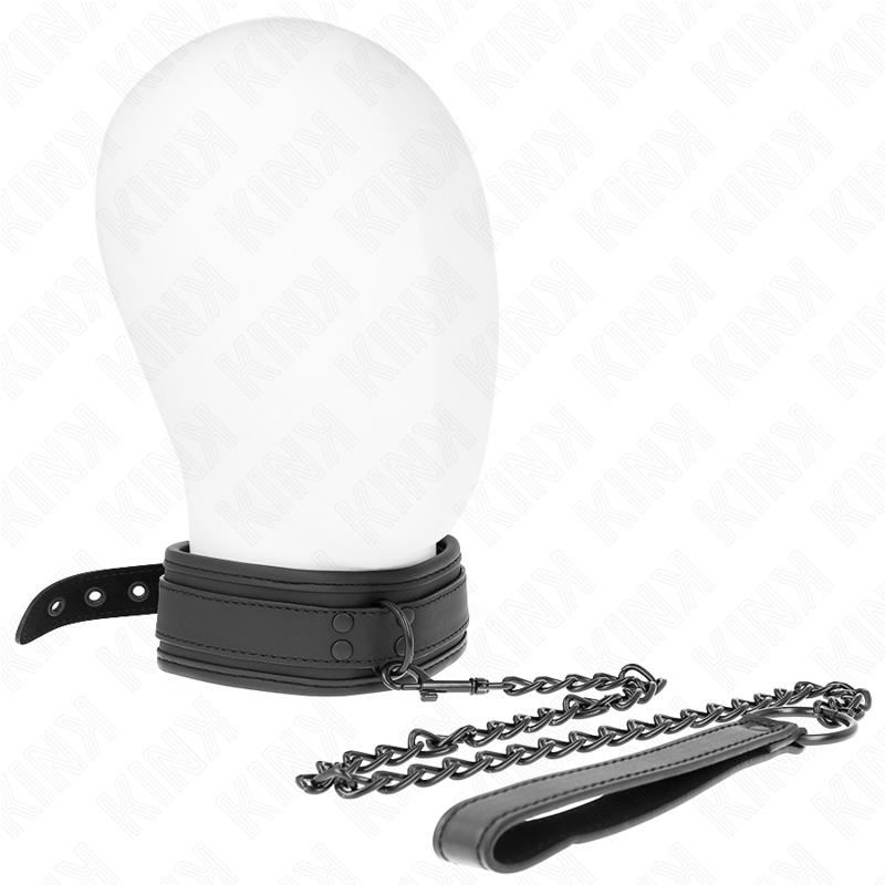 Adjustable neoprene collar with lead 78 cm – Model 1 – image 1