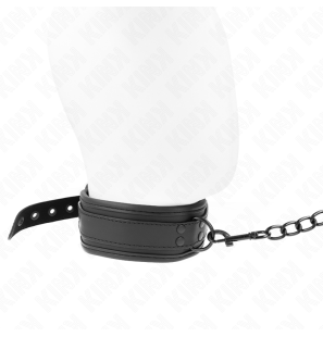 Adjustable neoprene collar with lead 78 cm – Model 1 – image 4