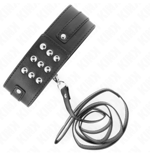 Adjustable collar with 116 cm lead for adults – image 2