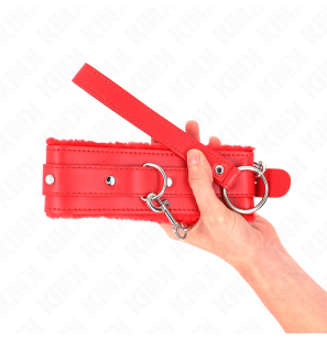 KINK Red Collar with Lead and Adjustable Restraints 65 cm – image 5