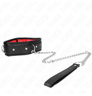 Collier réglable avec bande en similicuir 37-54 cm – photo 2
