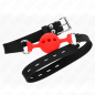 Bâillon-boule réglable en silicone, boule de 4 cm, rouge – photo 3 Bâillon-boule réglable en silicone, boule de 4 cm, rouge – photo 3