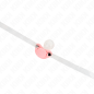 Adjustable dummy-shaped gag, pink 5,5 x 4 cm – image 2 Adjustable dummy-shaped gag, pink 5,5 x 4 cm – image 2