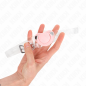 Adjustable dummy-shaped gag, pink 5,5 x 4 cm – image 3 Adjustable dummy-shaped gag, pink 5,5 x 4 cm – image 3