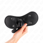 Bâillon boule réglable avec masque buccal et fermeture 42-60 cm – photo 3