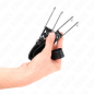Adjustable metal gag with hook 36-52 cm – image 3 Adjustable metal gag with hook 36-52 cm – image 3