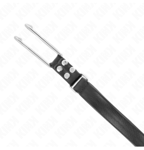 Adjustable metal gag with hook 36-52 cm – image 4