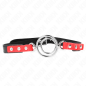 KINK bâillon rouge réglable avec plusieurs anneaux en O – photo 1 KINK bâillon rouge réglable avec plusieurs anneaux en O – photo 1