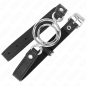 Multi O-ring mouth gag, black, 63 x 2,5 cm – image 2 Multi O-ring mouth gag, black, 63 x 2,5 cm – image 2