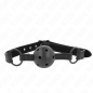 Neopreen mondknevel met bal van 4,5 cm en verstelbare band – foto 2