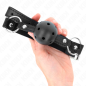 KINK Black Hard Hollow Ball Gag 4,5 cm – image 4