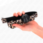 Breathable Leopard Ball Gag 4,5 cm by KINK – image 3 Breathable Leopard Ball Gag 4,5 cm by KINK – image 3