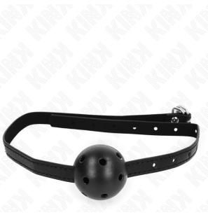 Bâillon boule respirant KINK Simplicity 4,5 cm avec sangle – photo 3