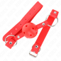 Adjustable Red Ball Gag 4 cm with Breathable Design – image 2 Adjustable Red Ball Gag 4 cm with Breathable Design – image 2