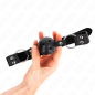 Adjustable breathable ball gag, 4 cm – black – image 2