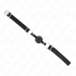 Adjustable breathable ball gag, 4 cm – black – image 3
