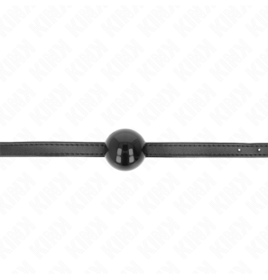 Kleiner Ballknebel mit 4 cm und verstellbarem Riemen – Bild 1