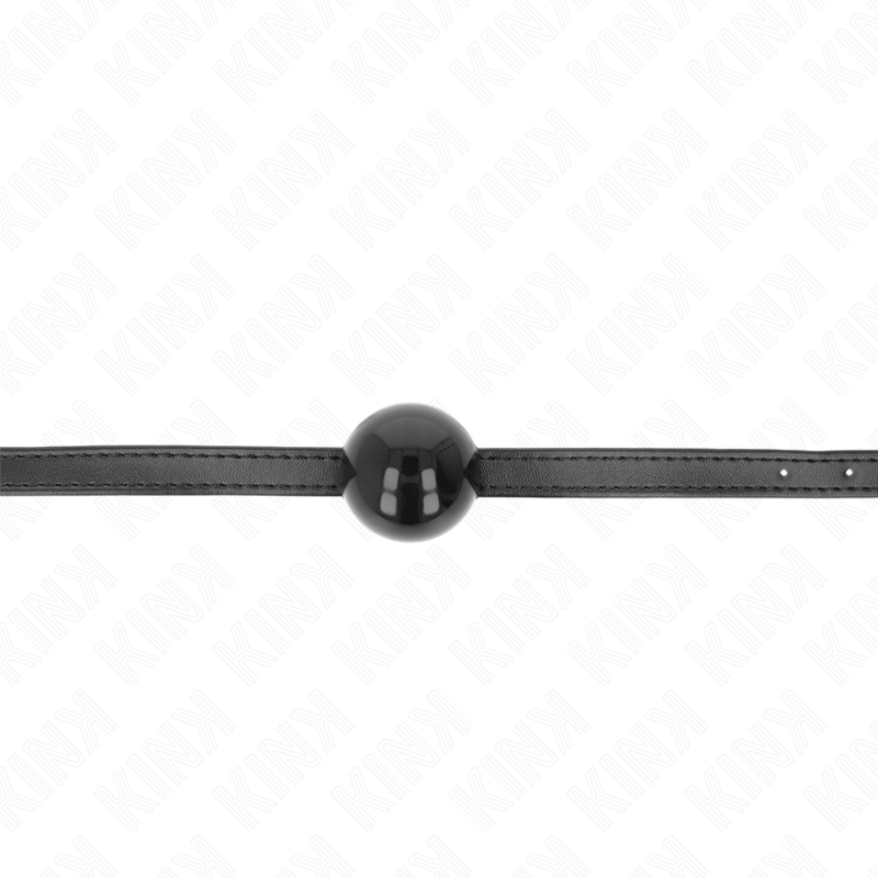 Small 4 cm ball gag with adjustable strap – image 1