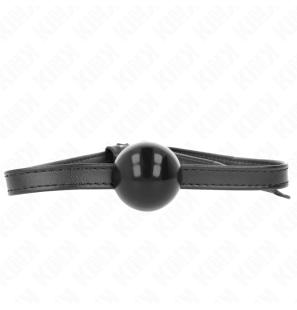 Small 4 cm ball gag with adjustable strap – image 3