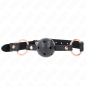 Premium TPE ball gag, 4 cm, with adjustable strap – image 3 Premium TPE ball gag, 4 cm, with adjustable strap – image 3