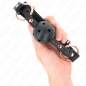 Premium TPE ball gag, 4 cm, with adjustable strap – image 4 Premium TPE ball gag, 4 cm, with adjustable strap – image 4