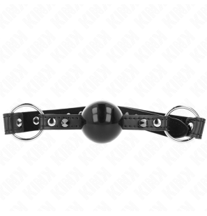 KINK ball gag van 4 cm met puntklinknagel en drukvergrendeling – foto 1