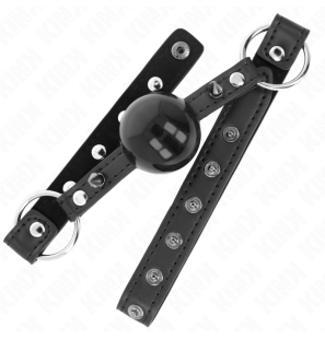 KINK Ballknebel 4 cm mit Spitzniete und Druckverschluss – Bild 2