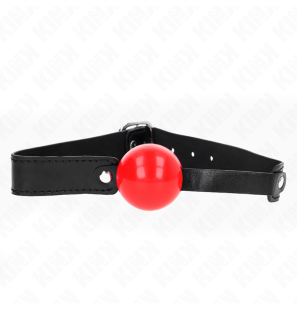 Soft TPE Ball Gag 4 cm with Adjustable Strap – image 1