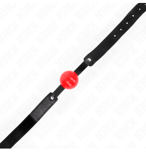 Soft TPE Ball Gag 4 cm with Adjustable Strap – image 3