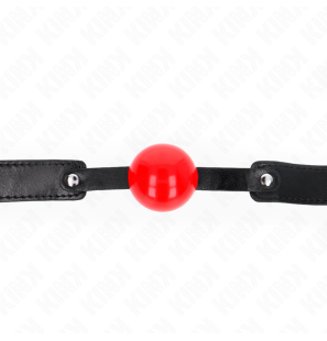 Soft TPE Ball Gag 4 cm with Adjustable Strap – image 4