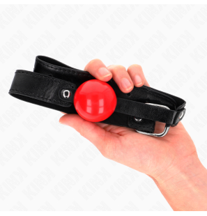 Soft TPE Ball Gag 4 cm with Adjustable Strap – image 5