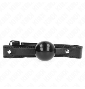 TPE-Ballknebel mit weicher Kugel, 4 cm – Modell 2 – Bild 1