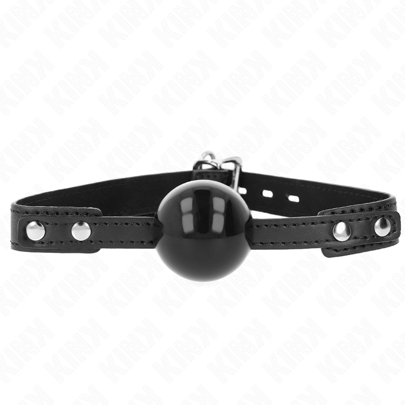 Adjustable soft TPE ball gag, 4 cm – KINK Model 3 – image 1 Adjustable soft TPE ball gag, 4 cm – KINK Model 3 – image 1