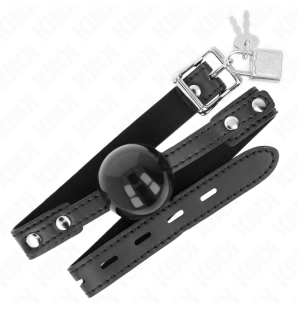 Adjustable soft TPE ball gag, 4 cm – KINK Model 3 – image 2