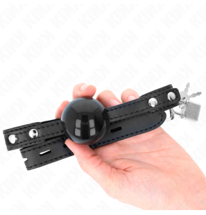 Adjustable soft TPE ball gag, 4 cm – KINK Model 3 – image 4