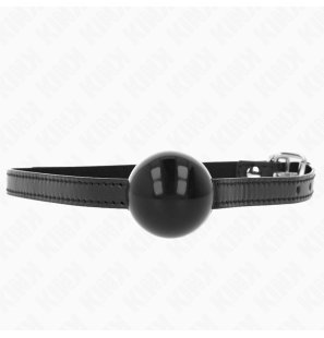 KINK Black Ball Gag for Adults 4 cm – image 1