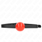 Bâillon boule rouge KINK avec boule de 4 cm – photo 1