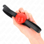 Bâillon boule rouge KINK avec boule de 4 cm – photo 4