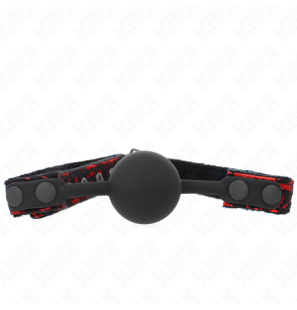 KINK Scandal silicone ball gag 4 cm for adults – image 1
