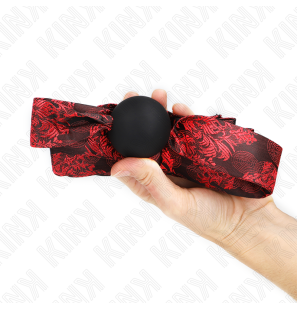 Silikonowy knebel kulowy KINK Scandal 4,5 cm – Model 2 – zdjęcie 2